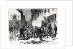 The Paris Commune: A Barricade at Issy, May 2nd 1871 by French School
