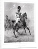 Portrait of Nicholas I Pavlovich on horseback with his Army by Victor Adam
