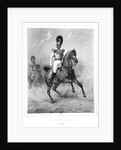 Portrait of Nicholas I Pavlovich on horseback with his Army by Victor Adam