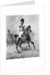Portrait of Nicholas I Pavlovich on horseback with his Army by Victor Adam