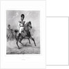 Portrait of Nicholas I Pavlovich on horseback with his Army by Victor Adam