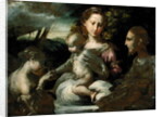 Study for The Mystic Marriage of St. Catherine, c.1527 by Parmigianino