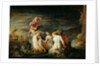 Hero and Leander: Leander Found by the Nereids, copy of a painting by Domenico Feti, 1650-56 by David the Younger Teniers