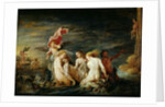 Hero and Leander: Leander Found by the Nereids, copy of a painting by Domenico Feti, 1650-56 by David the Younger Teniers