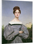Portrait of Louise Vernet Daughter of the Artist by Emile Jean Horace Vernet
