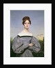 Portrait of Louise Vernet Daughter of the Artist by Emile Jean Horace Vernet