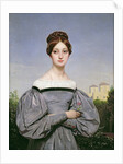 Portrait of Louise Vernet Daughter of the Artist by Emile Jean Horace Vernet