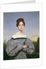 Portrait of Louise Vernet Daughter of the Artist by Emile Jean Horace Vernet