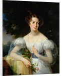 Portrait of Hortense Ballu, future Madame Alphonse Jacob-Desmalter, c.1832-37 by Antoinette Cecile Hortense Lescot Haudebourt