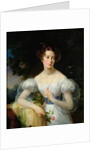 Portrait of Hortense Ballu, future Madame Alphonse Jacob-Desmalter, c.1832-37 by Antoinette Cecile Hortense Lescot Haudebourt