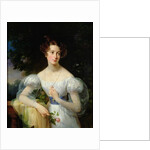 Portrait of Hortense Ballu, future Madame Alphonse Jacob-Desmalter, c.1832-37 by Antoinette Cecile Hortense Lescot Haudebourt