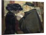 Edgar Degas with his Model, c.1904 by Maurice Denis