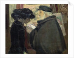 Edgar Degas with his Model, c.1904 by Maurice Denis