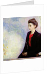 Portrait of Baroness Robert de Domecy, 1900 by Odilon Redon