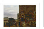 Selling Paintings Outside the Institut de France, 1837 by Guillaume Frederic Ronmy