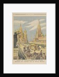 Celebration for the Coronation of Tsar Nicolas II Arrival of the Cortege in Red Square by Henri Meyer