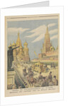 Celebration for the Coronation of Tsar Nicolas II Arrival of the Cortege in Red Square by Henri Meyer