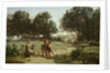 Homer and the Shepherds in a Landscape, 1845 by Jean Baptiste Camille Corot