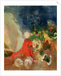 The Red Sphinx, c.1912 by Odilon Redon