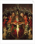 The Holy Trinity Surrounded by Angels by Jorge Ingles