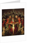 The Holy Trinity Surrounded by Angels by Jorge Ingles
