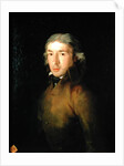 Portrait of Leandro Fernandez de Moratin by Francisco Jose de Goya y Lucientes