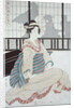 Seated Courtesan by Kikukawa Eizan