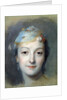 Portrait of Marie Fel 1757 by Maurice Quentin de la Tour