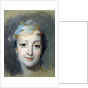 Portrait of Marie Fel 1757 by Maurice Quentin de la Tour