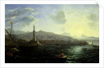 The Port of Genoa, Sea View by Claude Lorrain