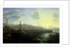 The Port of Genoa, Sea View by Claude Lorrain