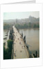 View of the Charles Bridge over the River Vltava by French Photographer