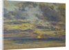Study of the Sky with Setting Sun, c.1862-70 by Eugene Louis Boudin