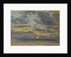 Study of the Sky with Setting Sun, c.1862-70 by Eugene Louis Boudin