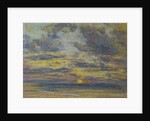 Study of the Sky with Setting Sun, c.1862-70 by Eugene Louis Boudin