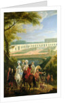 View of the Orangerie at Versailles, after 1697 by Pierre-Denis Martin