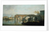 The Ponte Rotto, Rome by Claude Joseph Vernet