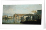 The Ponte Rotto, Rome by Claude Joseph Vernet