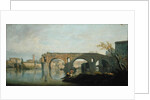 The Ponte Rotto, Rome by Claude Joseph Vernet