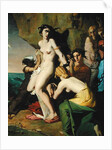 Andromeda Tied to the Rock by the Nereids, 1840 by Theodore Chasseriau