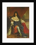 louis XIV Holding a Plan of the Maison Royale de Saint-Cyr by French School