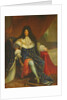 louis XIV Holding a Plan of the Maison Royale de Saint-Cyr by French School