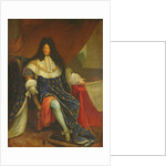 louis XIV Holding a Plan of the Maison Royale de Saint-Cyr by French School