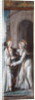 The Visitation, left hand panel from a triptych by French School