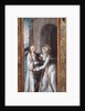 The Visitation, left hand panel from a triptych by French School