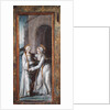The Visitation, left hand panel from a triptych by French School