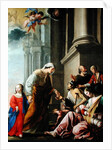 St. Anne, Accompanied by the Virgin Mary, Giving Alms by Pierre Poncet