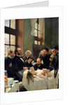Before the Operation, or Doctor Pean teaching at Saint-Louis hospital, 1887 by Henri Gervex
