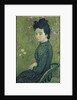 Portrait of Eva Meurier in a Green Dress, 1891 by Maurice Denis