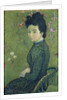 Portrait of Eva Meurier in a Green Dress, 1891 by Maurice Denis